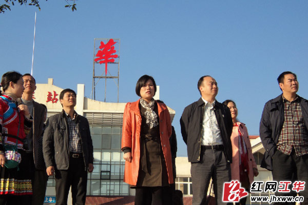 安仁县党政领导到我县考察