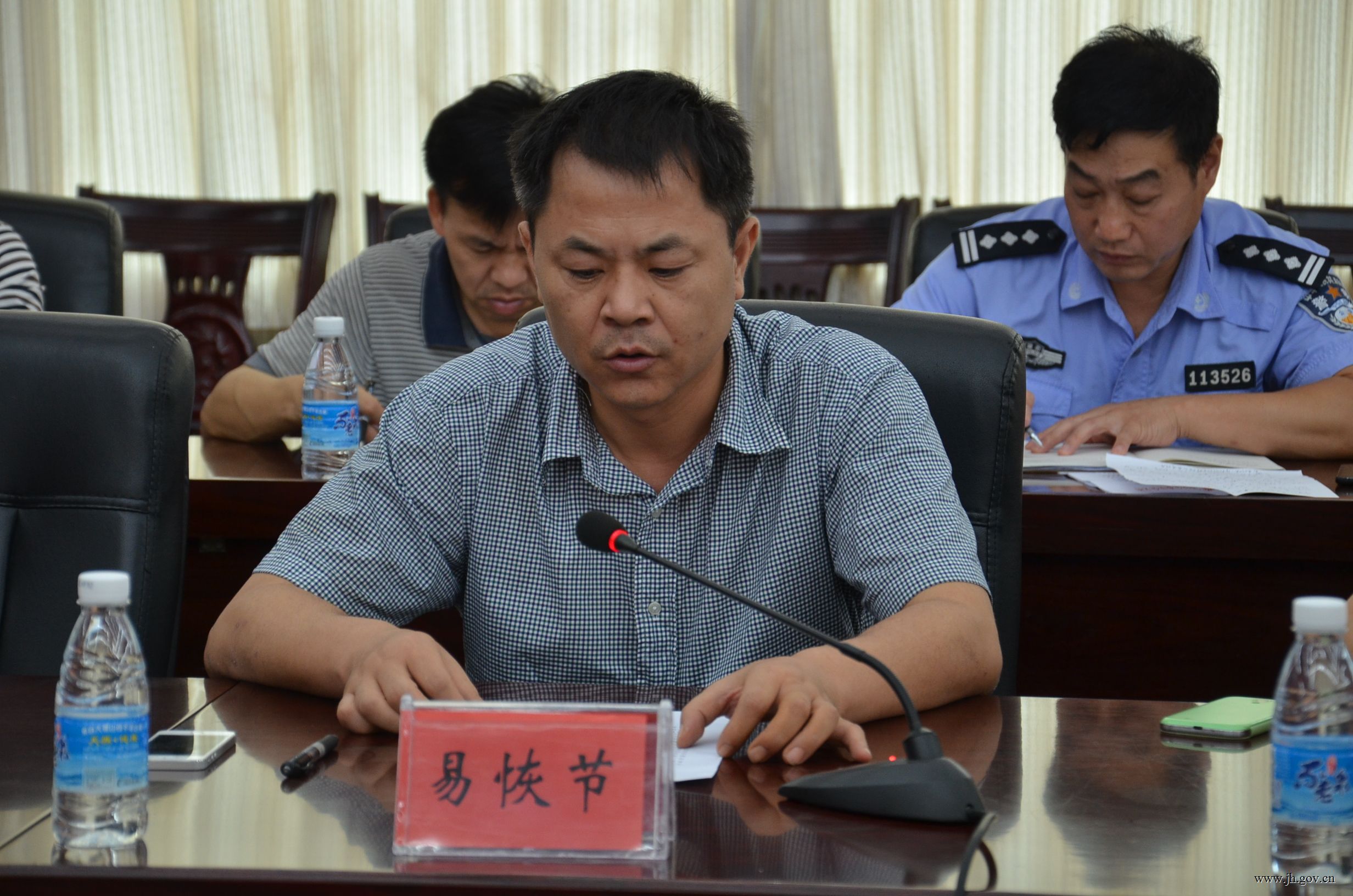 省督查组来江华督查安全生产工作