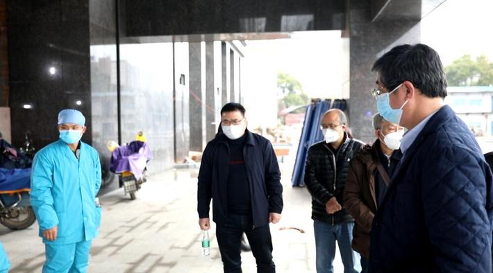 罗建华:调度隔离病房建设工作