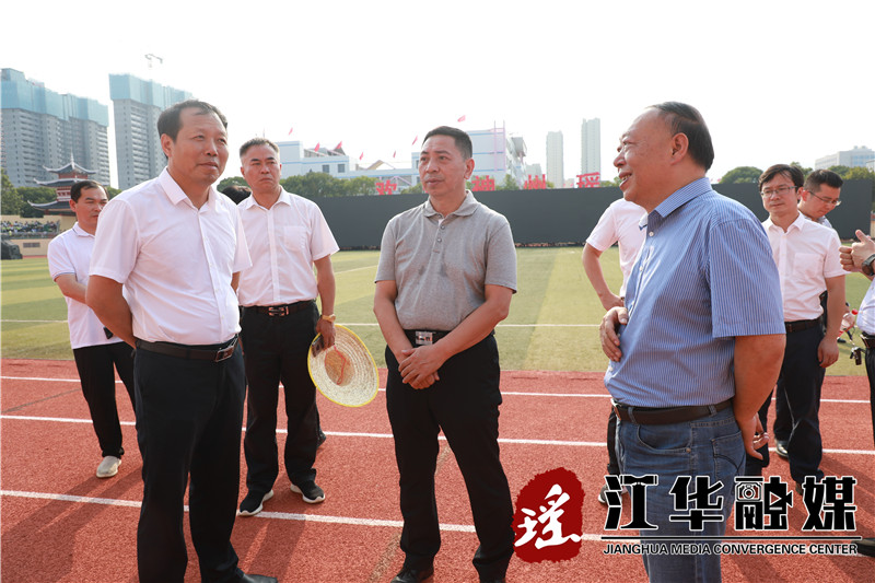 向恩明督导第十届全省民族运动会开幕式及第二阶段赛事筹备工作_政务动态_