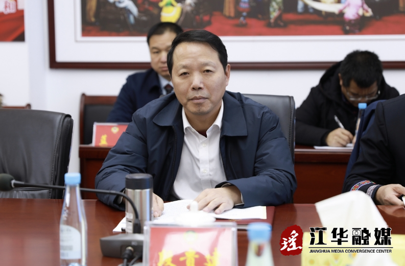 段贵建参加江华政协分组协商会议